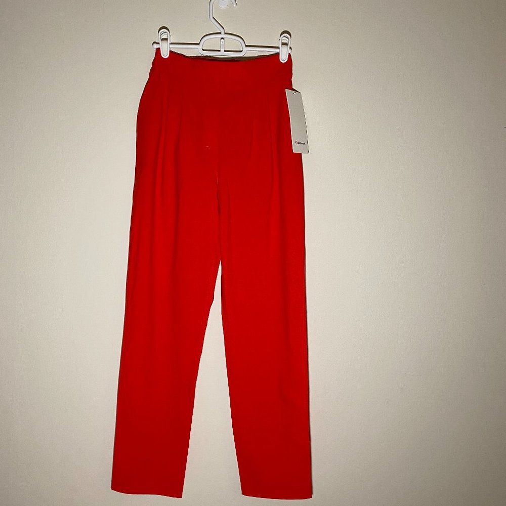 NWT Lululemon True Trouser High Rise Pants - Picture 3 of 9